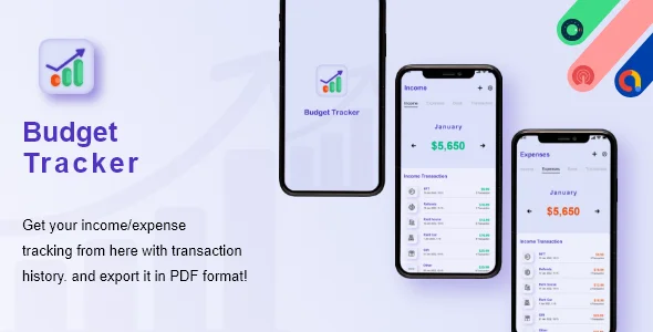 Budget Tracker App Screenshots